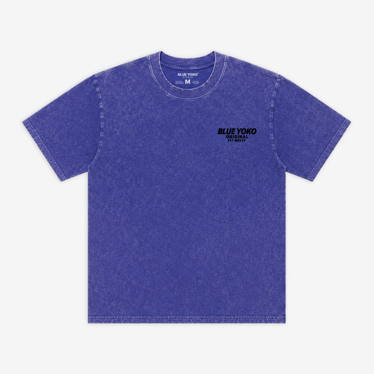 ACID WASH BLUE