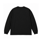 STAY WILD OVERSIZED LONG SLEEVE - BLACK