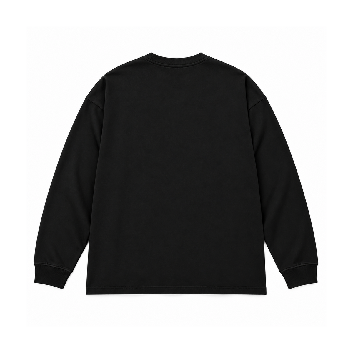 STAY WILD OVERSIZED LONG SLEEVE - BLACK