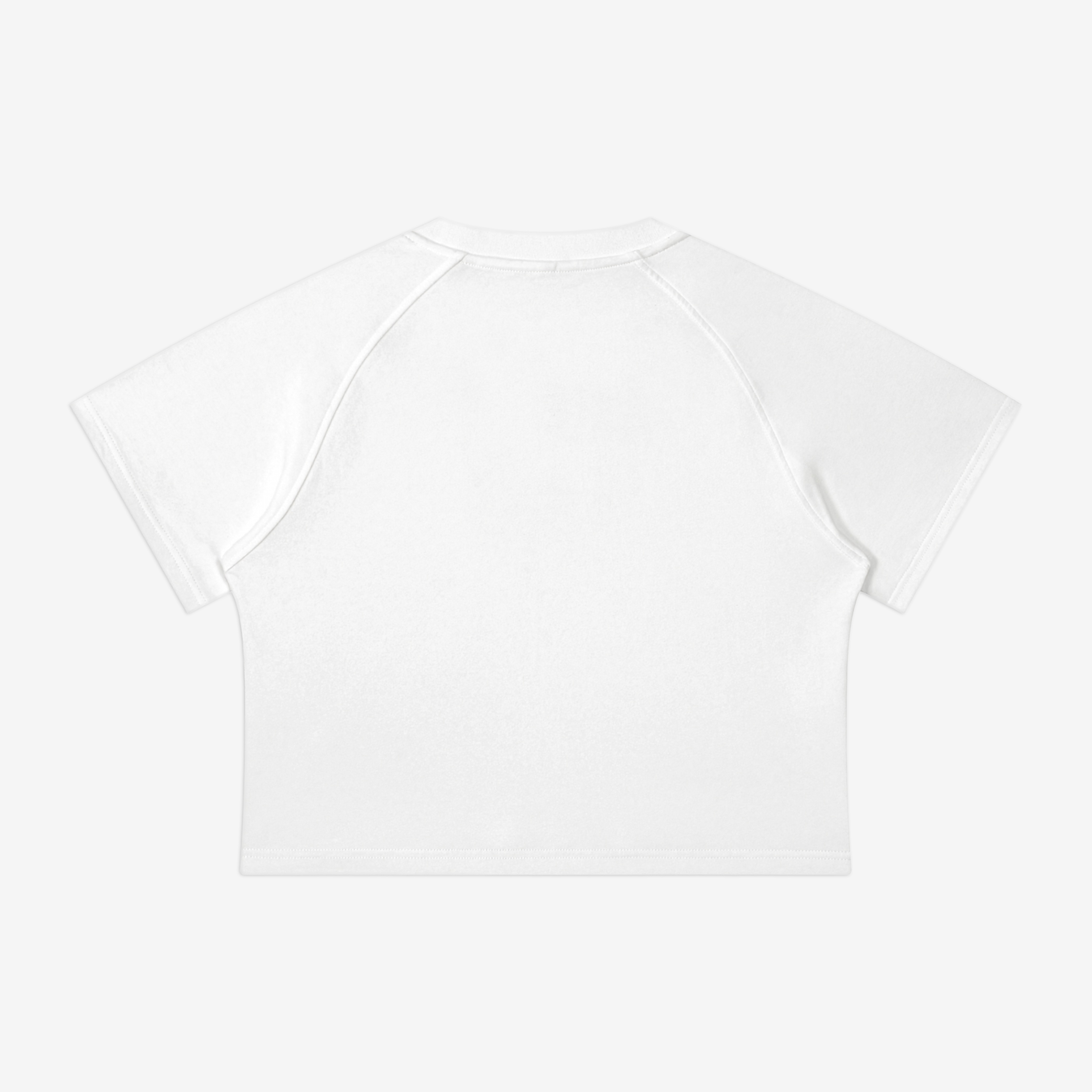 CUPID ACID WASH CROPPED TEE
