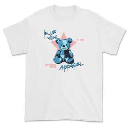 Blue Yoko Play Teddybear Tee