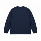 CANDY HEARTS III OVERSIZED LONGSLEEVE - NAVY