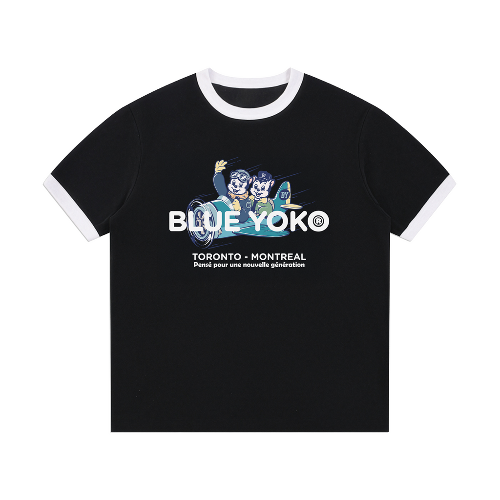 RETRO PLANE - BLACK