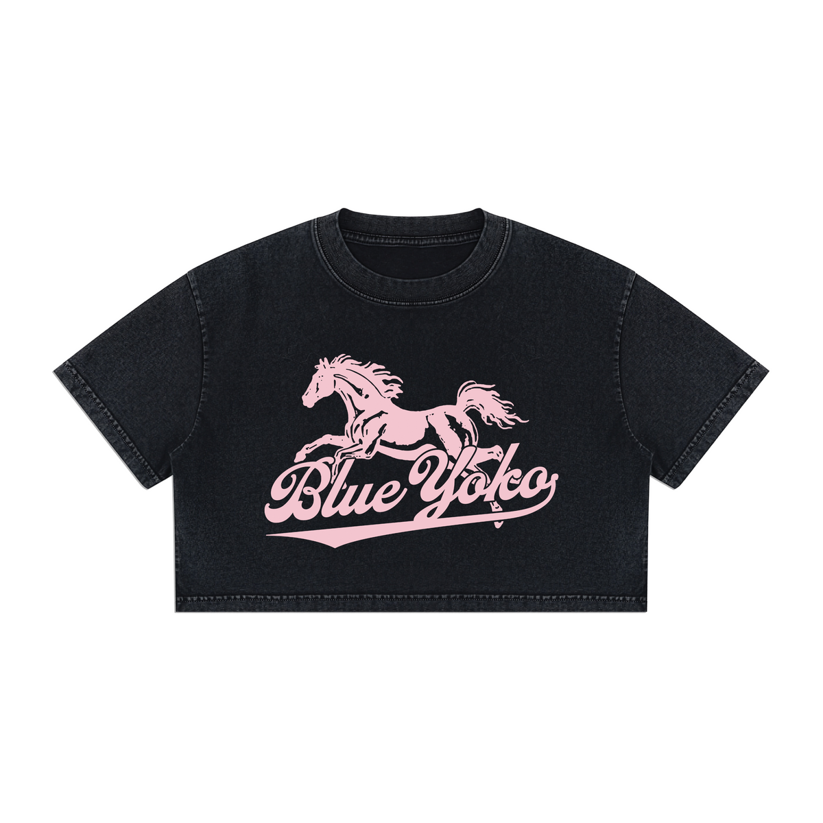 STAY WILD BOXY CROPPED TEE