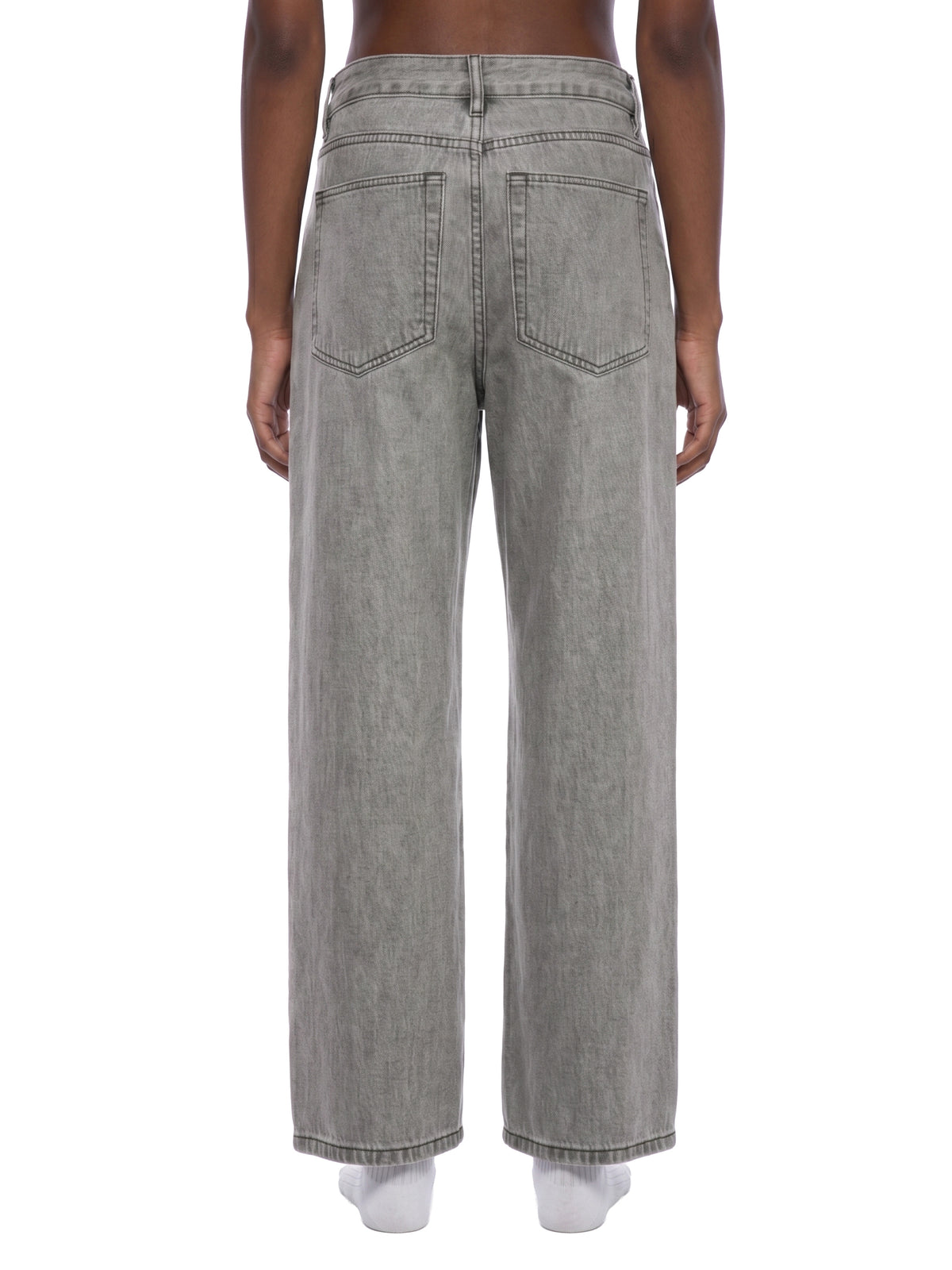 UNISEX STRAIGHT LEG JEANS - BLUE
