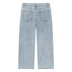 UNISEX STRAIGHT LEG JEANS - BLUE