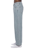 UNISEX STRAIGHT LEG JEANS - BLUE