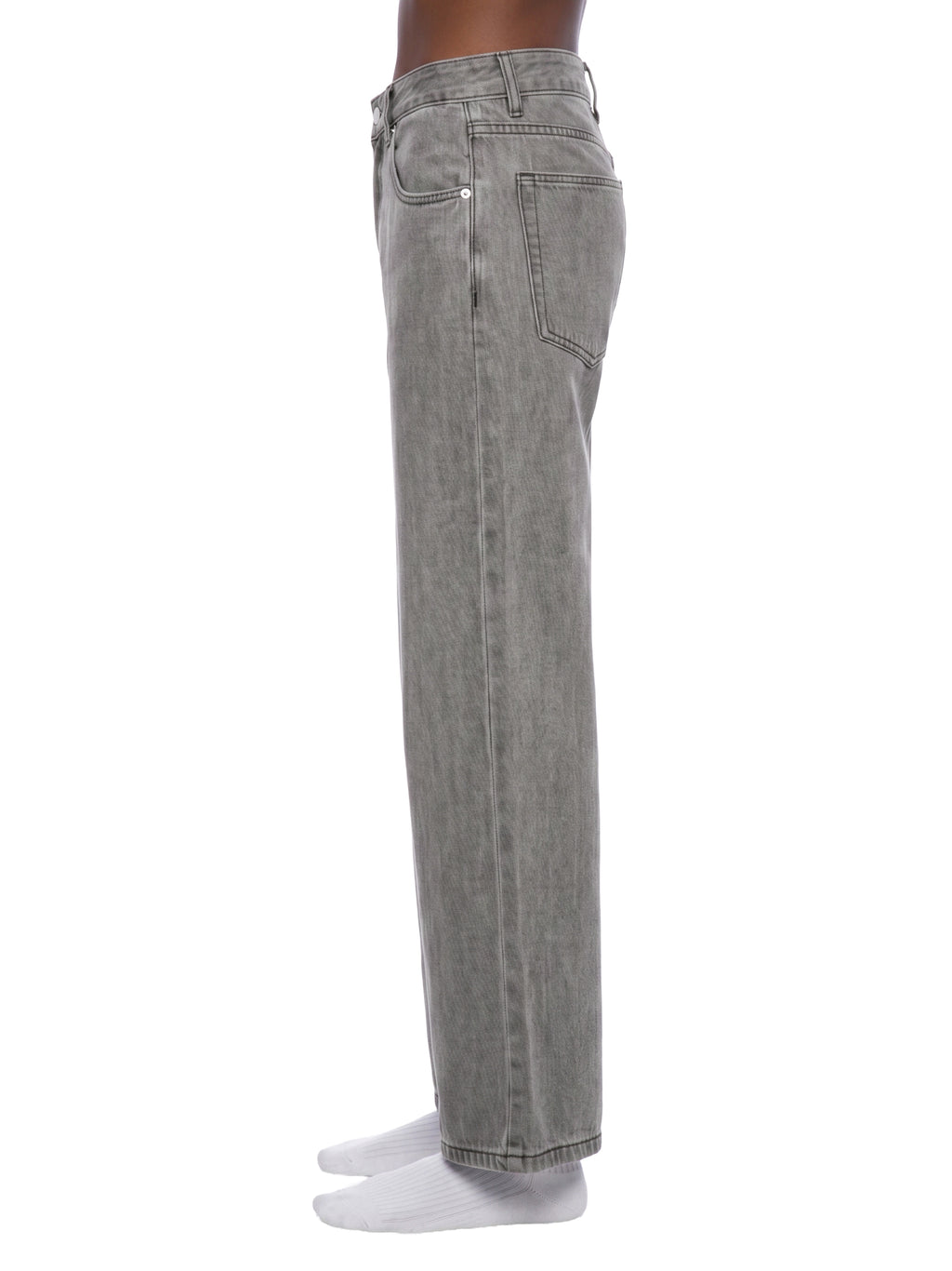 UNISEX STRAIGHT LEG JEANS - BLUE