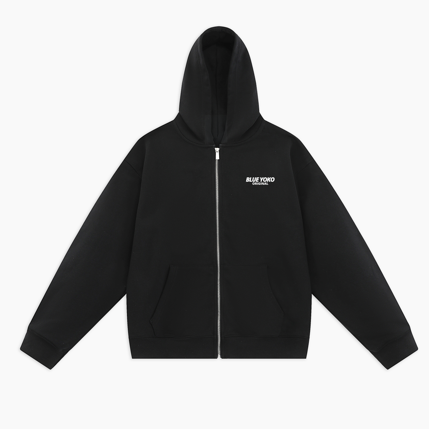 ZIP UP BLACK