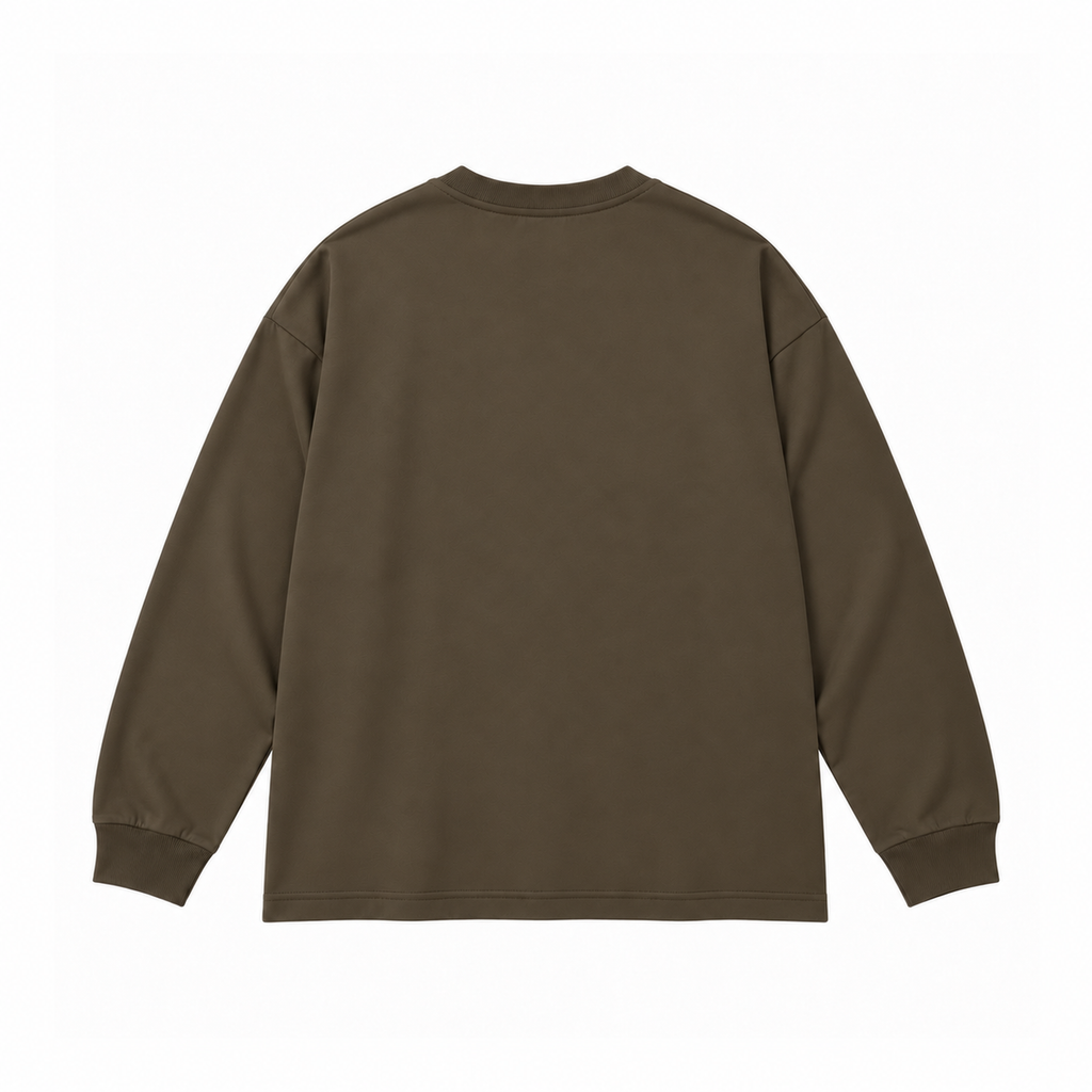 RISING SUN SWEATSHIRT - BROWN