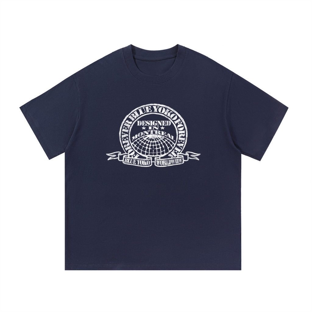 WORLDWIDE TEE - NAVY
