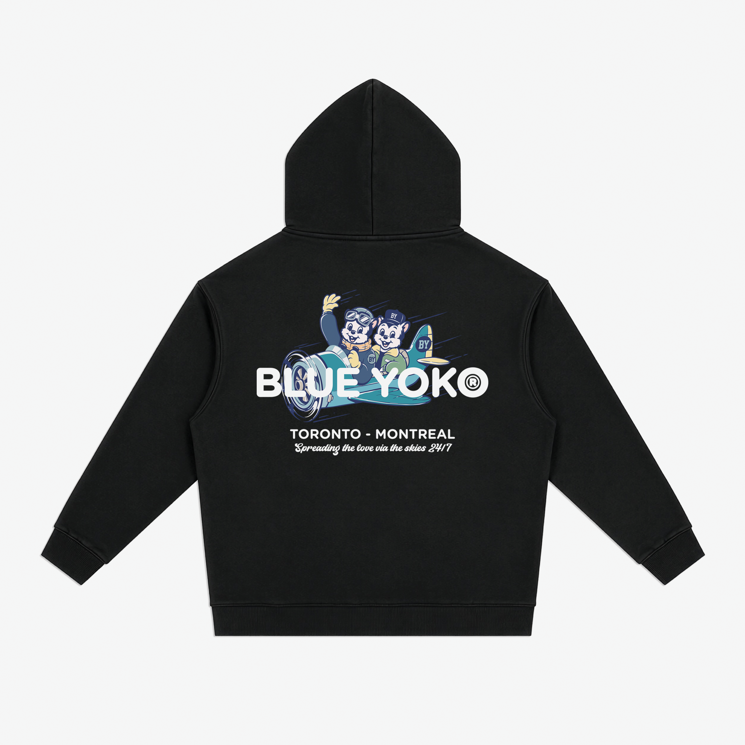 RETRO PLANE HOODIE