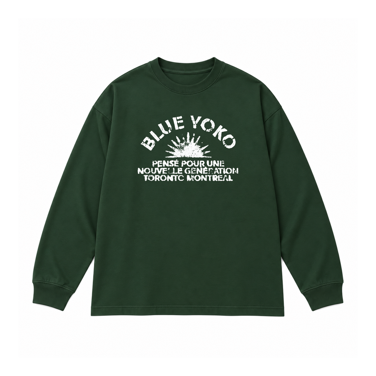 RISING SUN SWEATSHIRT - GREEN