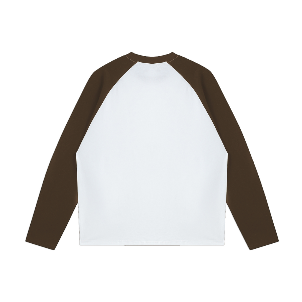 SUNDAE RAGLAN LONGSLEEVE - BROWN