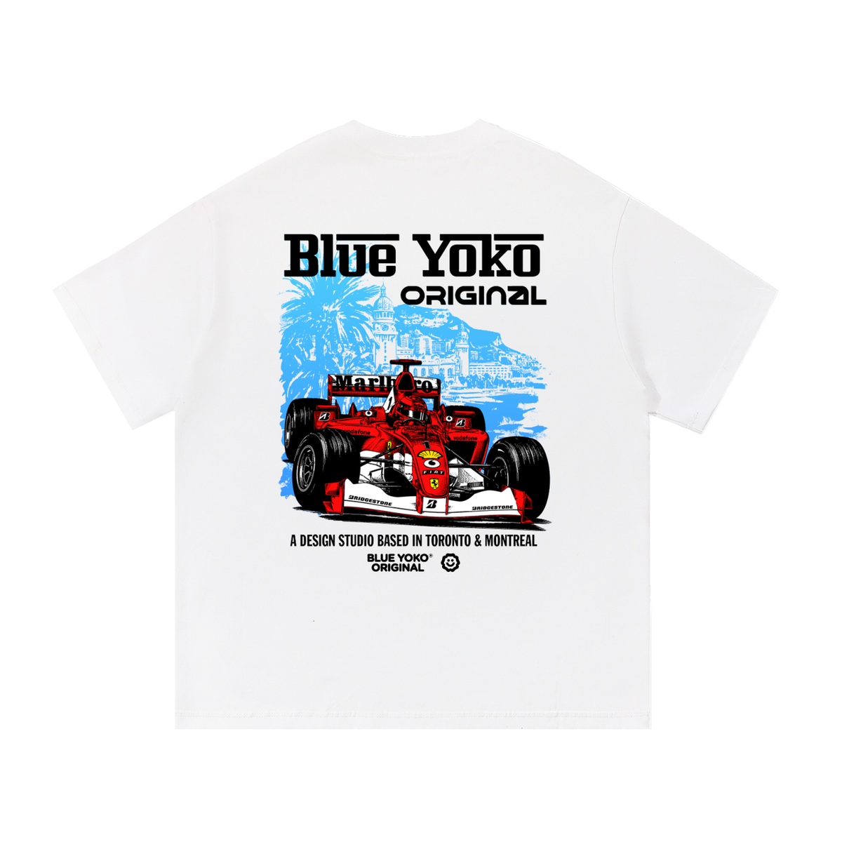 RACER TEE - WHITE