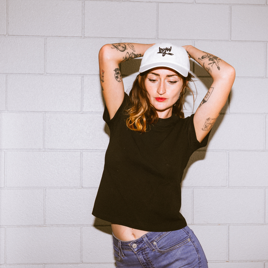 Blue Yoko World® Graffiti Cap