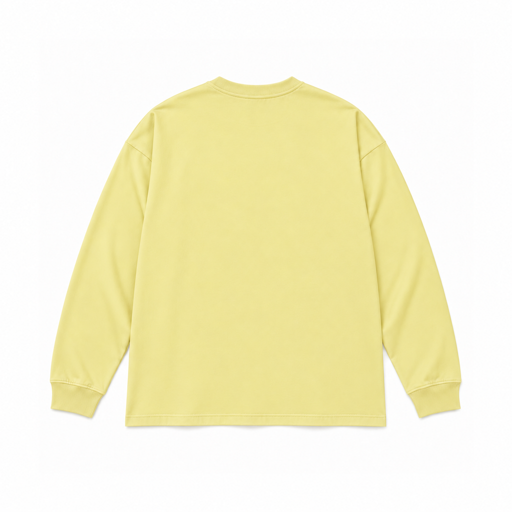 RISING SUN SWEATSHIRT - YELLOW